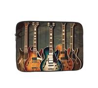 Guitars Art Laptop Case 10 inch, Shockproof Protective Computer Sleeve Cover Water Resistant Laptop Bag Carrying Tablet Cover Briefcase Handbags Gifts for Men Women