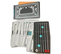 Guitars Chords Cards for Mastering Guitar Chords Fast, Learn Guitar Chords in Minutes Card for Beginners, Guitar Starter Kit Learning Tool, Guitar Accessories Gift for Learner