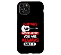 Guitars never argue you are always right Case for iPhone 11 Pro