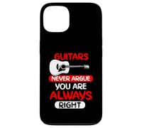 Guitars never argue you are always right Case for iPhone 13