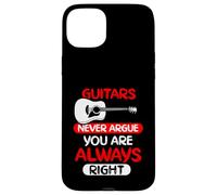 Guitars never argue you are always right Case for iPhone 15 Plus