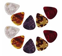 Guitars Picks, 10Pcs Guitar Pick Set Standard Design Durable for Playing