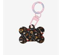 Guitars Printing Acrylic Dog Bone Ornament,Dog Tags Personalized Pet Ornament, Key Chain Bone Shaped Id Tags
