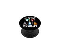 Guitars Support Diversity Inclusion LGBT Pride Month Guitar PopSockets Adhesive PopGrip