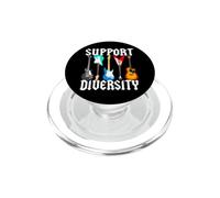 Guitars Support Diversity Inclusion LGBT Pride Month Guitar PopSockets PopGrip for MagSafe