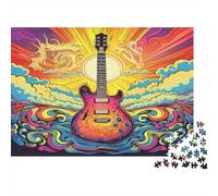 Guitars1000 Piece Impossible for Adults Games Gifts Kids Challenge Jigsaw