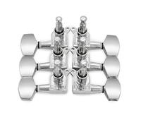 Guitarworks Tuning Machines 3-A-Side Hex Keys Chrome