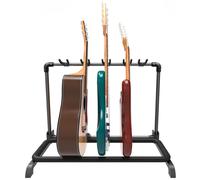 GUITTO Multi Guitar Rack Stand Foldable Universal Display Rack Portabl