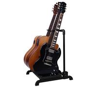 GUITTO Multi Guitar Rack Stand Foldable Universal Display Rack Portable Guitar Holder for Band Stage Bass Acoustic Guitar -3 Holder GGS-12