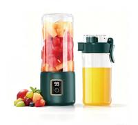 Guiwuiyu Portable Personal Blender with Dual 450ml Glass Cups and Lid