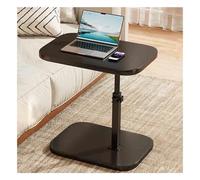 GUIXAN C-Shaped Side Table，Side Table，Adjustable Height C Shaped End Table，360°Swivel Couch Side Table，360-Degree Rotation, Can Be Raised Or Lowered, And Has A Wide Range Of Uses.(Black,R