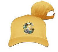 GUIZAZYY Custom Hayao Miyazaki Anime Art Adjustable Hip Hop Hat for Men Women,Black