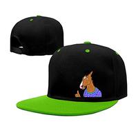 GUIZAZYY Custom Unisex BoJack Horseman Casual Hit Hip Hop Baseball Cap Cap Hats Red