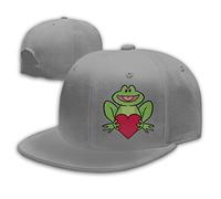 GUIZAZYY Cute Frog Valentine Heart Men Women Fashion Adjustable Baseball Cap Snapback Unisex Hat