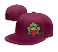 GUIZAZYY Cute Frog Valentine Heart Men Women Fashion Adjustable Baseball Cap Snapback Unisex Hat