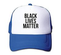 GUIZAZYY Cyska Unisex-Adult Adjustable Cap Hat Black Lives Matter Trucker Cap Hat Black RoyalBlue