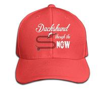 GUIZAZYY Dachshund Through The Snow Christmas Men's Casquette Hat