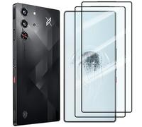 Guizzcg 2 Pack Screen Protector for ZTE Nubia Red Magic 10 Pro / 10 Pro+, 2 Tempered Glass Screen Protector,Case Friendly,Scratch Resistant,HD-Clear,Clear