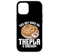 Gujarati Dish Thepla Indian Meal Hinduism Sarcasm Thepla Case for iPhone 12/12 Pro