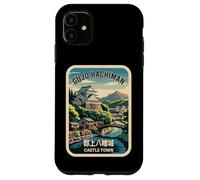 Gujo Hachiman Castle Town River Bridge Kanji Anime Souvenir Case for iPhone 11