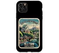 Gujo Hachiman Castle Town River Bridge Kanji Anime Souvenir Case for iPhone 11 Pro Max