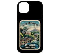 Gujo Hachiman Castle Town River Bridge Kanji Anime Souvenir Case for iPhone 14 Plus