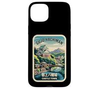Gujo Hachiman Castle Town River Bridge Kanji Anime Souvenir Case for iPhone 15 Plus