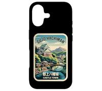 Gujo Hachiman Castle Town River Bridge Kanji Anime Souvenir Case for iPhone 17