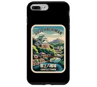 Gujo Hachiman Castle Town River Bridge Kanji Anime Souvenir Case for iPhone 7 Plus/8 Plus