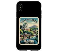 Gujo Hachiman Castle Town River Bridge Kanji Anime Souvenir Case for iPhone XS Max