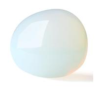 GUJOXILA 1.6"-2" Opal Crystal Large Healing Crystals Gemstones Tumbled Polished Opal Crystals Stones Pocket Spiritual Reiki Divination Meditation Purple Plam Stone 1pcs