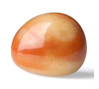 GUJOXILA 1.6"-2" Topaz Crystal Large Healing Crystals Gemstones Nature Tumbled Polished Crystals Yellow Stones Pocket Spiritual Reiki Divination Meditation Purple Plam Stone 1pcs