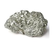 GUJOXILA 1.8"-2.2" Pyrite Raw Rough Healing Crystals Natural Rocks Protection Reiki Tumbling Cabbing Divination Meditation Fountain Pyrite Crystal 1pcs