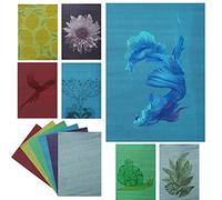 Gukasxi A5 Cyanotype Paper, High Sensitivity Nature Print 21 x 15 cm Cyanotype High Sensitivity Printing Paper Sunprint Nature - for Arts Crafts DIY Projects