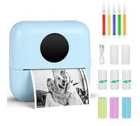 GuKKK Mini Photo Printer - Wireless Mobile & Bluetooth, for Notes, Learning Aids & Lists