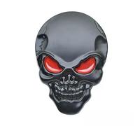 GUKKO Car Emblem for Punisher Skull Sticker Emblem, Universal Car Sticker for Car Styling Decoration Self Adhesive ABS Decorative Car Tail Side Sticker