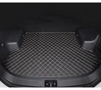 GUKKO Car Leather Boot Liner Mats for BMW M5 G90 2024 2025+, Waterproof Non-slip Liner Anti-Scratch Protector Pad Accessories,B Black Beige