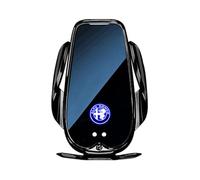 GUKKO Car Phone Holder for Alfa Romeo Stelvio 2017-2022, 360° Flexible Rotation One Button Release Phone Holder Vent Dashboard Stand,A Black