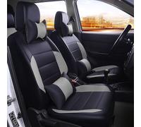 GUKKO Car Seat Cover Sets for Nissan X-Trail e-Power 5 Seats 2023-2025, Front and Rear Seat Protectors Comfortable Auto Seat Cushions Accessories,B Grey