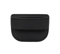 GUKKO Car Seat Gap Storage Box for Smart EQ ForTwo EQ ForTwo Cabrio EQ ForFour #1 Forfour Fortwo, Multifunctional Front Seat Organizer Cellphone Keys Cards Organiser,A Black