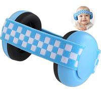 GUKOY Baby Ear Defenders, Infant 2-36 Months Noise Cancelling Headphones, Toddler Newborn Hearing Protection with Adjustable Headband (Blue)
