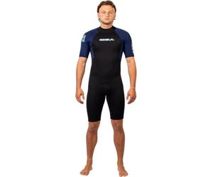 Gul 2025 Mens G-Force Natur 3/2mm Back Zip Shorty Wetsuit - Black/Navy