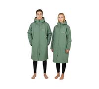 Gul 2025 Revorobe Long Sleeve Changing Robe AC0135-C6 - Green/Taupe Poncho Sizes - XL-XXL