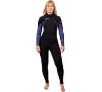 Gul 2025 Womens Yulex Flexor 5/4mm Chest Zip Wetsuit - Black/Tiebird
