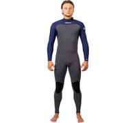 Gul 2026 Mens Yulex Flexor 4/3mm Back Zip Wetsuit - Black/Blue