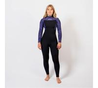 Gul FLEXOR 43 YULEX WOMENS BLINDSTITCHED FULL WETSUIT 12 Black/TiedyeBird