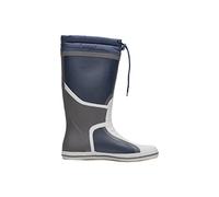 Gul Full Length Deck Boots Boot in Navy and Charcoal - Mens - Fully Waterproof with Razor Cut Sole - Perfect for On Deck