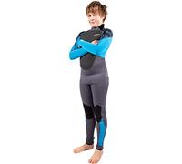 Gul Junior Response 3/2mm SDL FL Steamer - Grey Blue - Easy Stretch - Unisex
