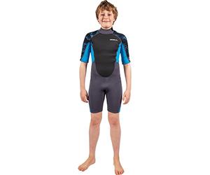 Gul Junior Response 3/2mm Shorty Wetsuit - Grey Blue - Easy Stretch - Unisex