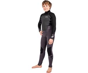 Gul Junior Response 5/3mm GBS Back Zip Wetsuit - Charcoal Contour Camo - Thermal Warm Heat Layer Layers Easy Stretch
